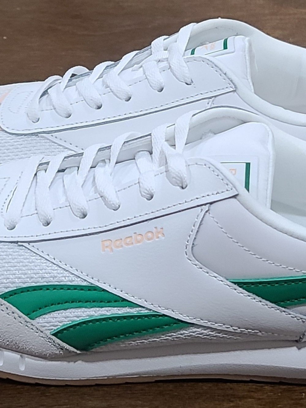 Reebok Campio Xt White Green Gray Athletic Multi Trainer Men's